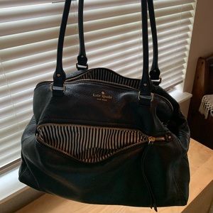 Black Kate Spade shoulder bag